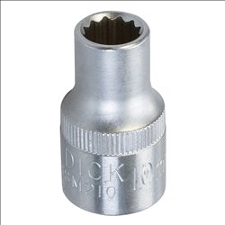 King Dick King Dick Socket 1/2" SD 12pt Metric 10mm