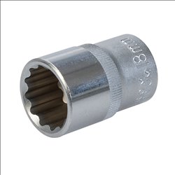 King Dick King Dick Socket 1/2" SD 12pt Metric 18mm