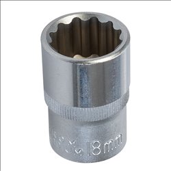 King Dick King Dick Socket 1/2" SD 12pt Metric 18mm