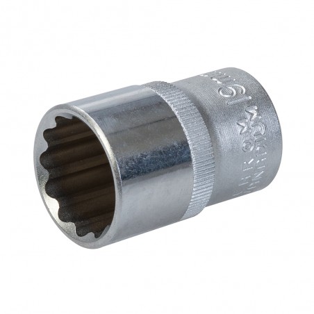 King Dick King Dick Socket 1/2" SD 12pt Metric 19mm