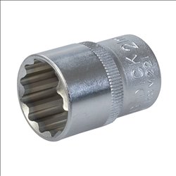 King Dick King Dick Socket 1/2" SD 12pt Metric 21mm