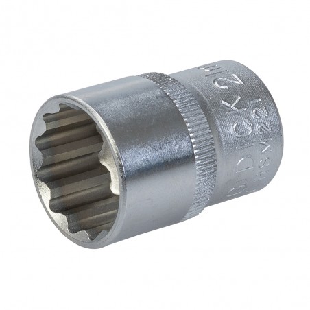 King Dick King Dick Socket 1/2" SD 12pt Metric 21mm