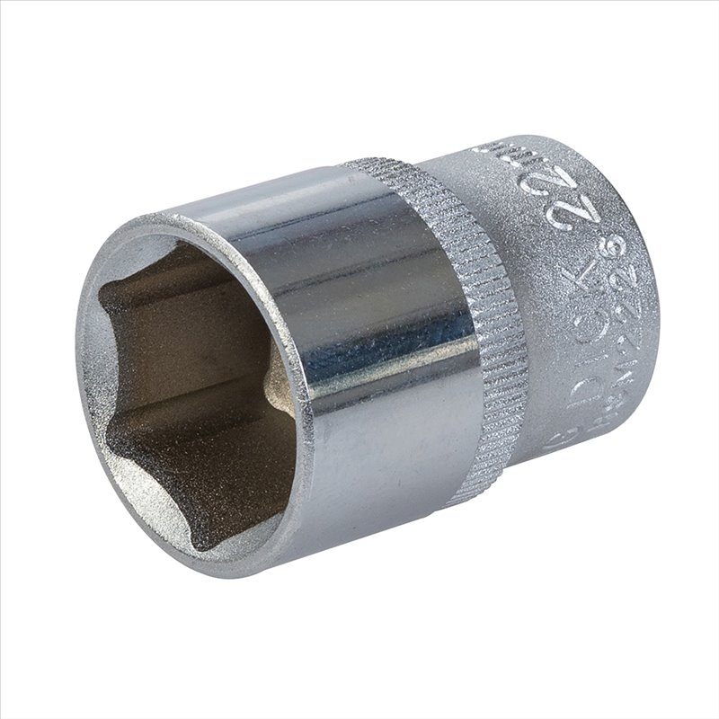 King Dick King Dick Socket 1/2" SD 12pt Metric 22mm