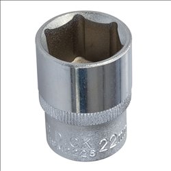 King Dick King Dick Socket 1/2" SD 12pt Metric 22mm