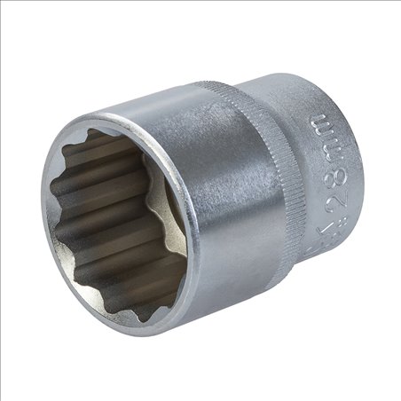 King Dick King Dick Socket 1/2" SD 12pt Metric 28mm