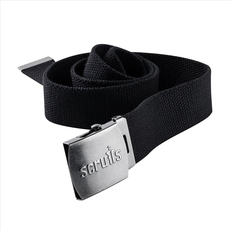 Scruffs Cotton Adjustable Clip Belt Black One Size