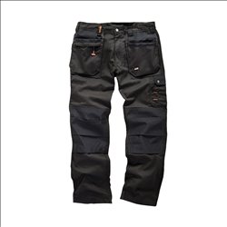 Scruffs Worker Plus Trouser Black 28S