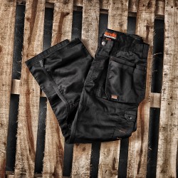 Scruffs Worker Plus Trouser Black 32S