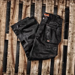 Scruffs Worker Plus Trouser Black 34S