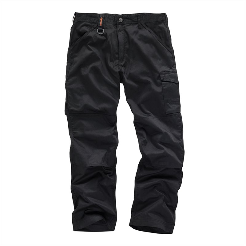 Scruffs Worker Plus Trouser Black 32R