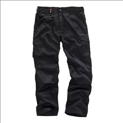 Scruffs Worker Plus Trouser Black 34R