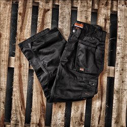 Scruffs Worker Plus Trouser Black 30L