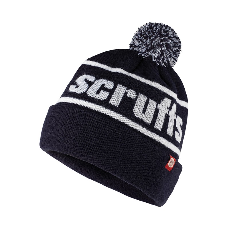 Scruffs Vintage Bobble Hat Navy