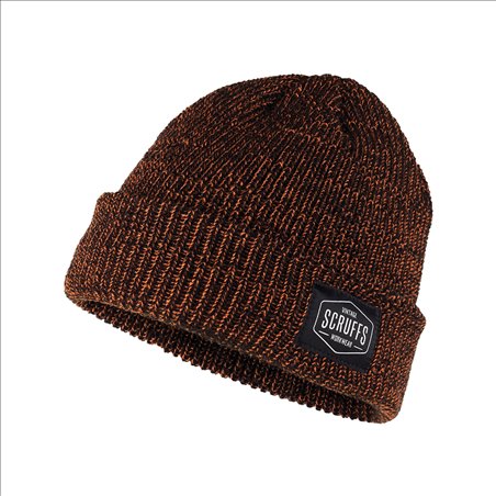 Scruffs Vintage Beanie Hat Orange/Black