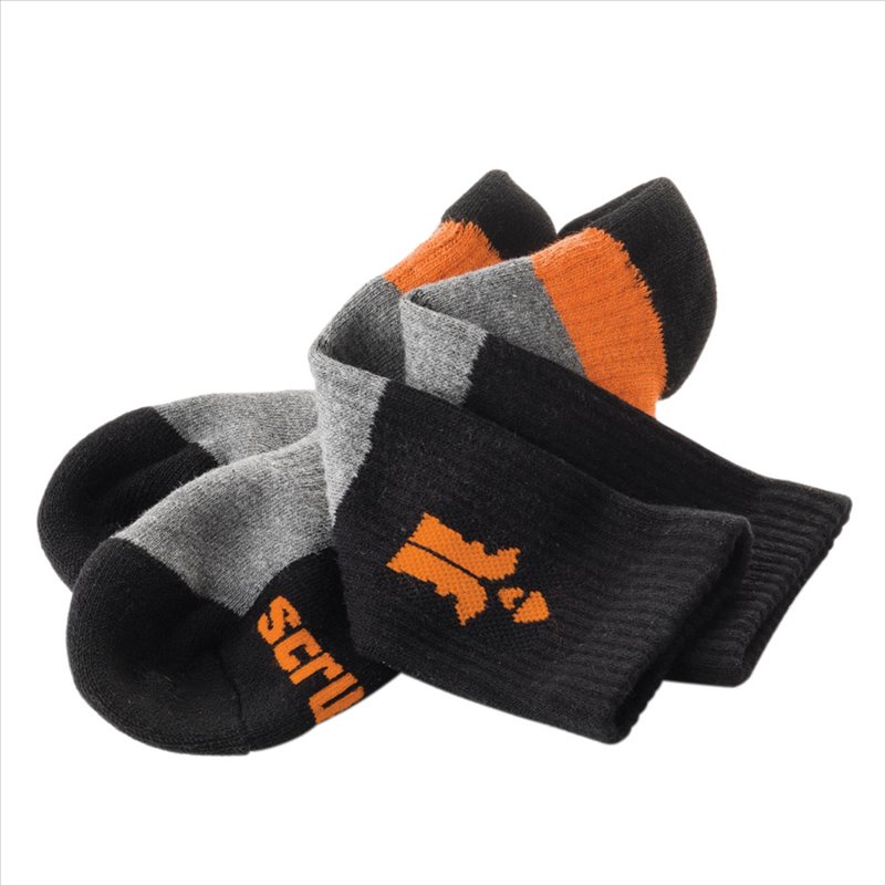 Scruffs Trade Socks 3pk Size 7 - 9.5 / 41 - 44