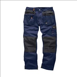 Scruffs Worker Plus Trouser Navy 28R