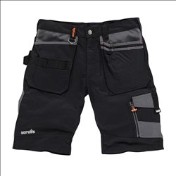 Scruffs Trade Short Black 32" W