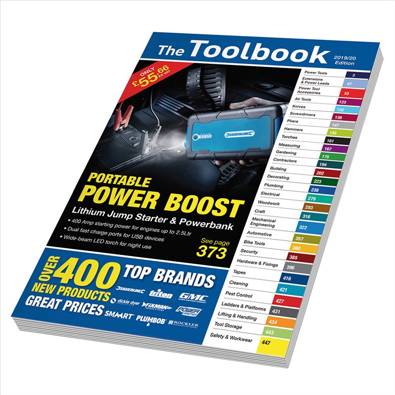 Silverline Toolbook List Price Catalogue A5 English