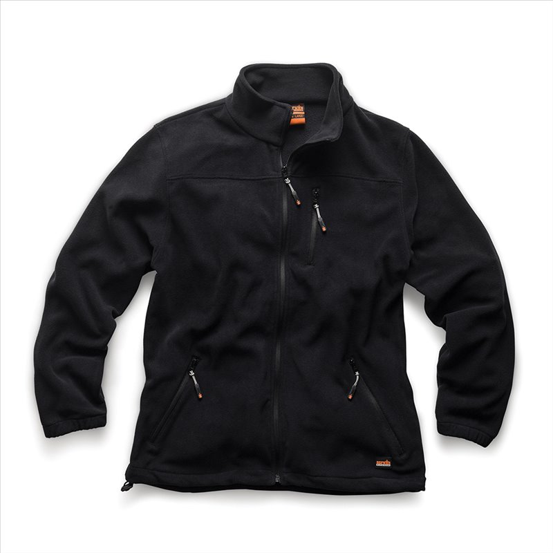 Scruffs Water-Resistant Worker Fleece Black S