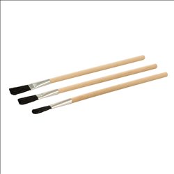 Dickie Dyer Flux Brushes 3pk Wooden Handle