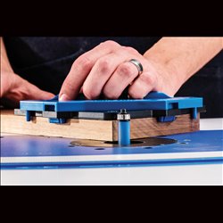 Rockler Corner Radius Routing Templates 4pce 1/8 - 1' Radii