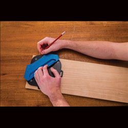 Rockler Corner Radius Routing Templates 4pce 1/8 - 1' Radii