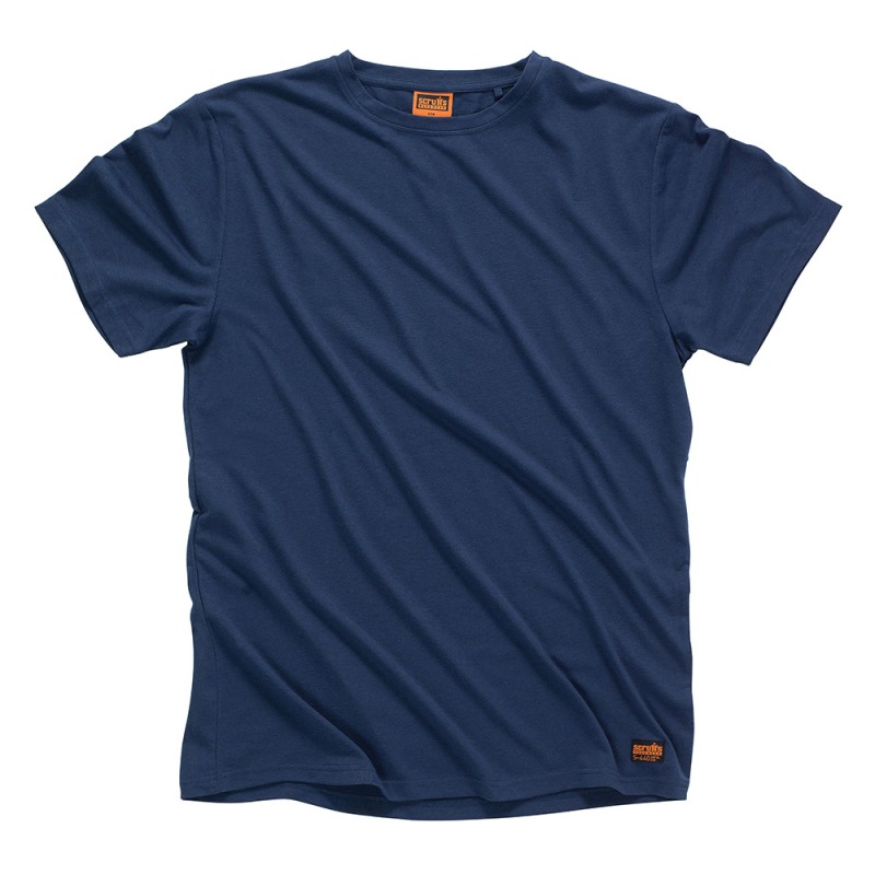 Scruffs Worker T-Shirt Navy XXL