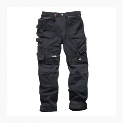 Scruffs Pro Flex Plus Holster Trousers Black 30R