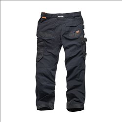 Scruffs Pro Flex Plus Holster Trousers Black 30R