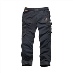 Scruffs Pro Flex Plus Holster Trousers Black 36R