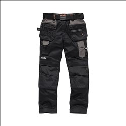 Scruffs Pro Flex Holster Trousers Black 38R