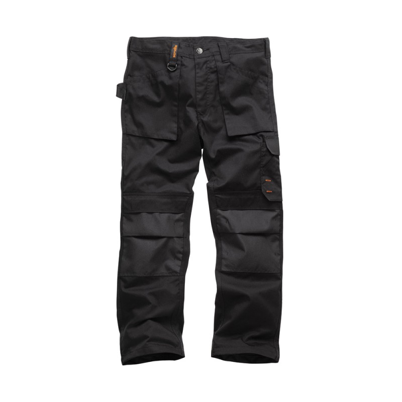 Scruffs Worker Trouser Black 30S