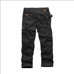 Scruffs Worker Trouser Black 30S