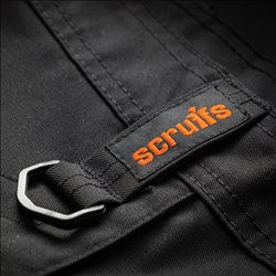 Scruffs Worker Trouser Black 38S