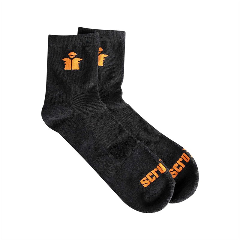 Scruffs Worker Lite Socks 3pk Size 7 - 9.5