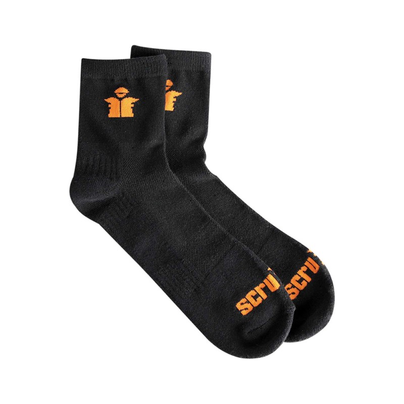 Scruffs Worker Lite Socks 3pk Size 10 - 13