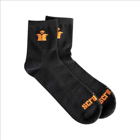 Scruffs Worker Lite Socks 3pk Size 10 - 13