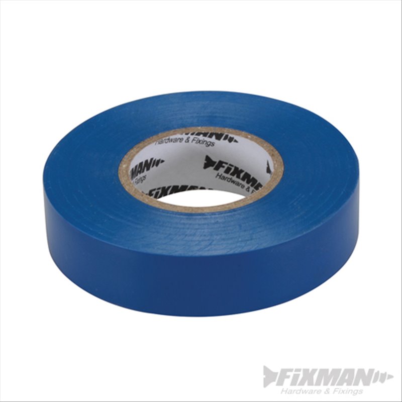 Fixman Insulation Tape 19mm x 33m Blue