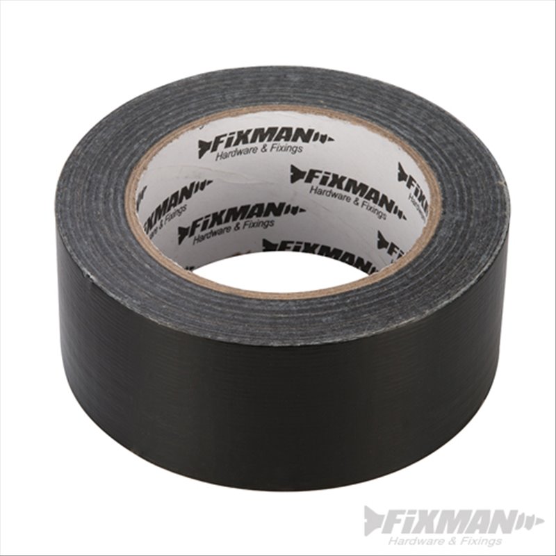 Fixman Heavy Duty Duct Tape 50mm x 50m Black