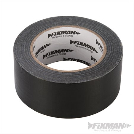 Fixman Heavy Duty Duct Tape 50mm x 50m Black