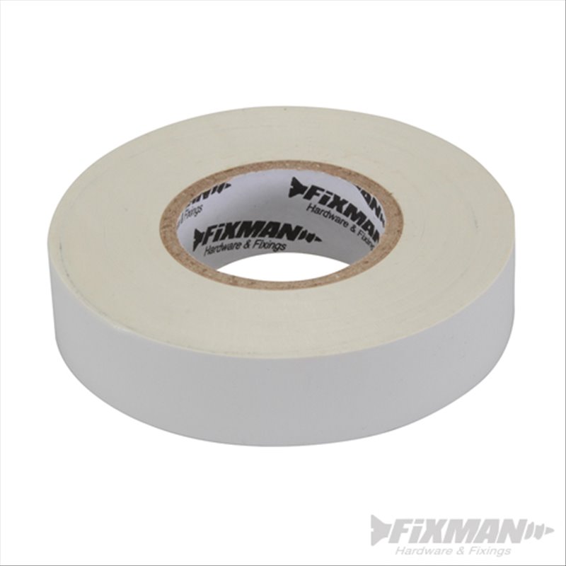 Fixman Insulation Tape 19mm x 33m White