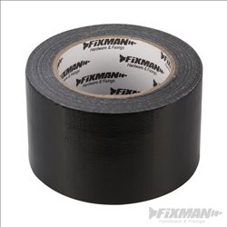 Fixman Heavy Duty Duct Tape 72mm x 50m Black