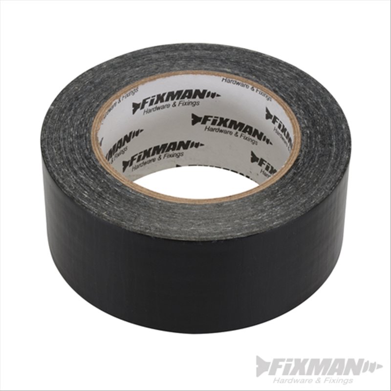Fixman Super Heavy Duty Duct Tape 50mm x 50m Black