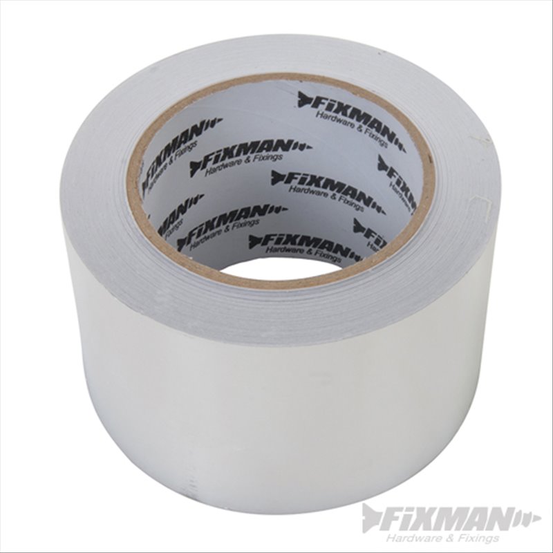 Fixman Aluminium Foil Tape 75mm x 45m