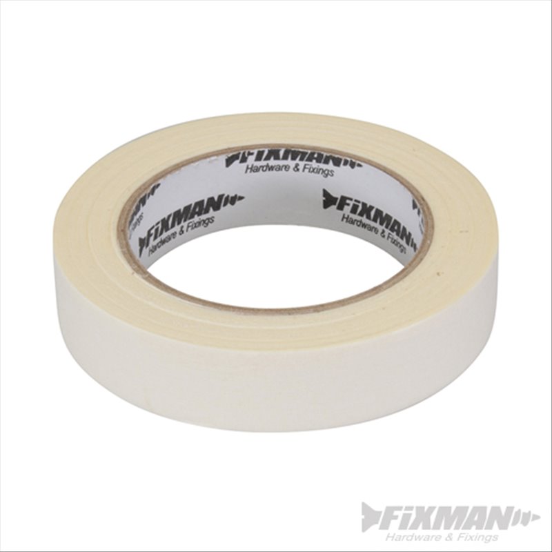 Fixman Low Tack Masking Tape 25mm x 50m