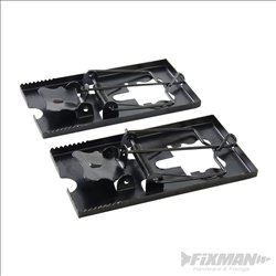 Fixman Metal Mouse Trap 2pk 115 x 60mm