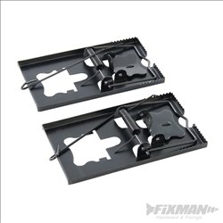 Fixman Metal Mouse Trap 2pk 115 x 60mm