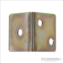 Fixman Angle Plates 10pk 28 x 25 x 1.0mm