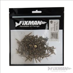 Fixman Goldstar Advanced Screws 3.5 x 20mm 200pk