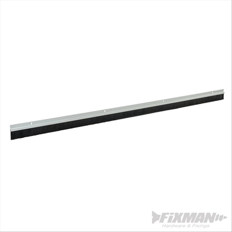 Fixman Door Brush Strip 25mm Bristles 914mm White